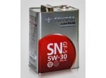 TOYOTA SN/CF 5W30                  Масло для бензиновых и легких дизельных двигателей (гидрокрекинг)