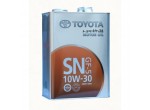 TOYOTA SN/CF 10W30                Масло для бензиновых и легких дизельных двигателей (гидрокрекинг)
