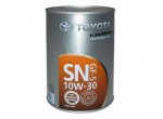TOYOTA SN/CF 10W30                  Масло для бензиновых и легких дизельных двигателей (гидрокрекинг)